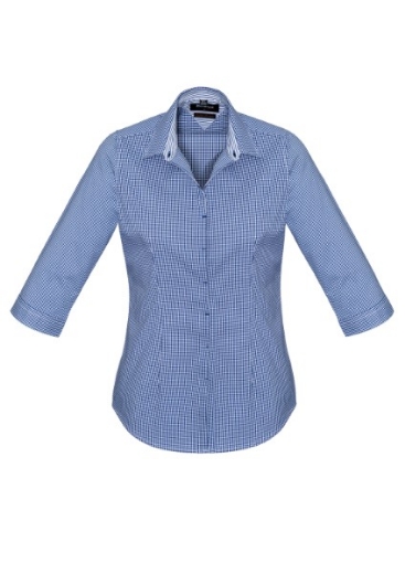 Picture of Biz Corporates Ladies Newport Shirt 3/4 Sleeve
